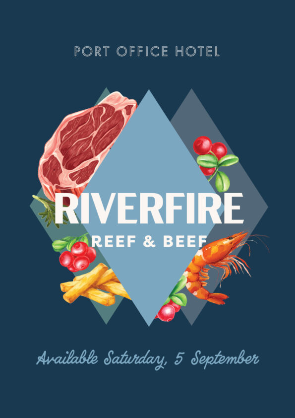 Riverfire Reef & Beef at Port Office Hotel